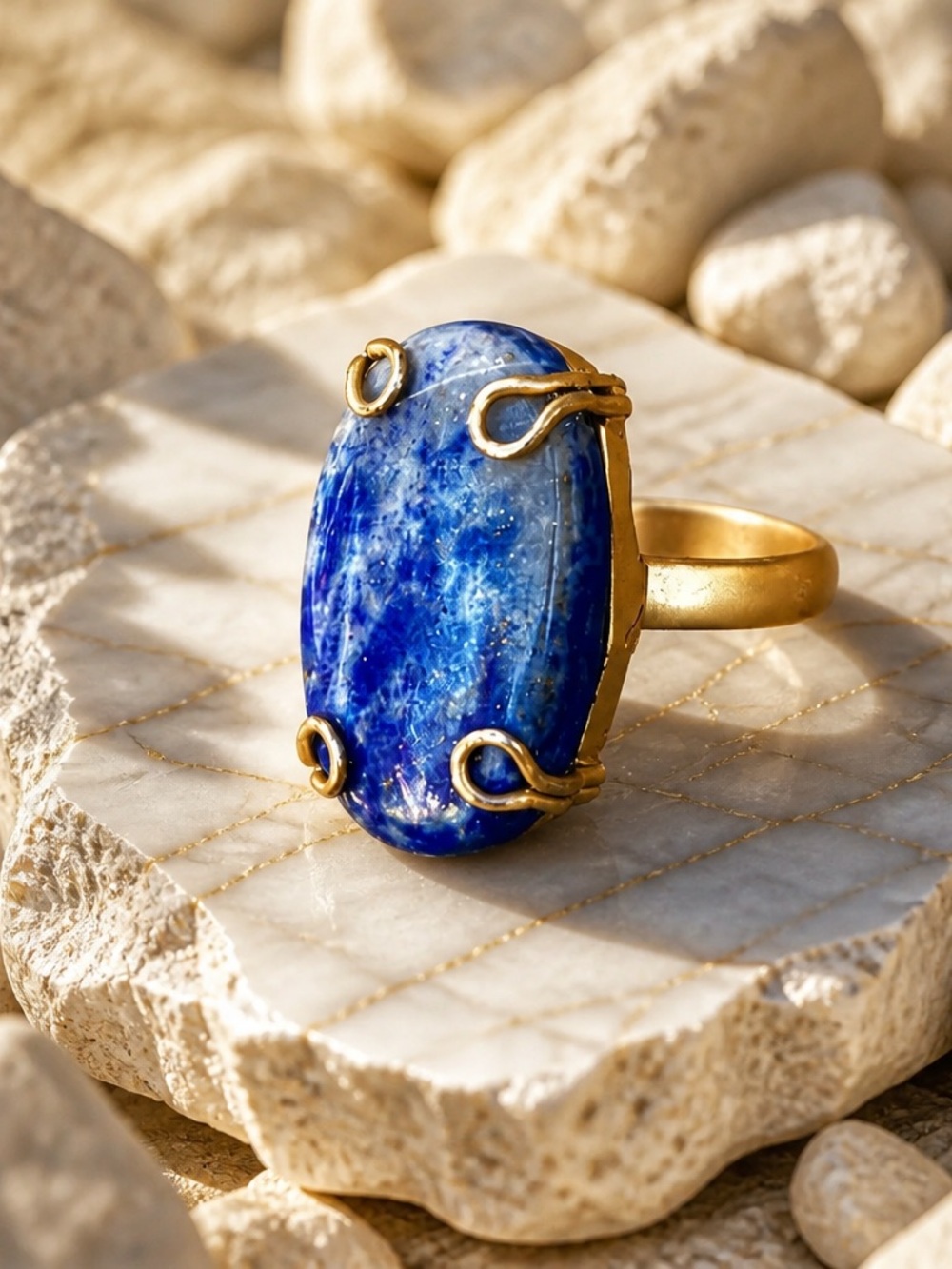 Lapis Lazuli Ring - Picture 6 of 15